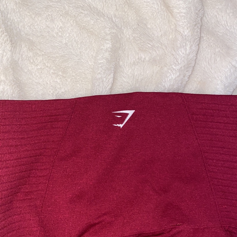Gymshark Energy + Seamless Crop Beet Leggings - Picture 3 of 3
